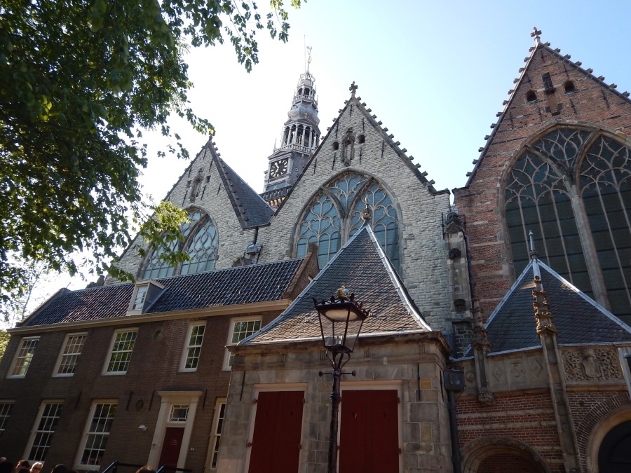 Oude Kerk, oldest building in Amsterdam (1306)